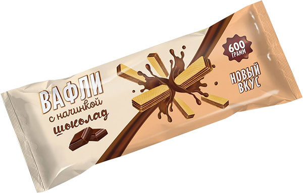 Вафли «аппетитки» шоколадные, 225 г